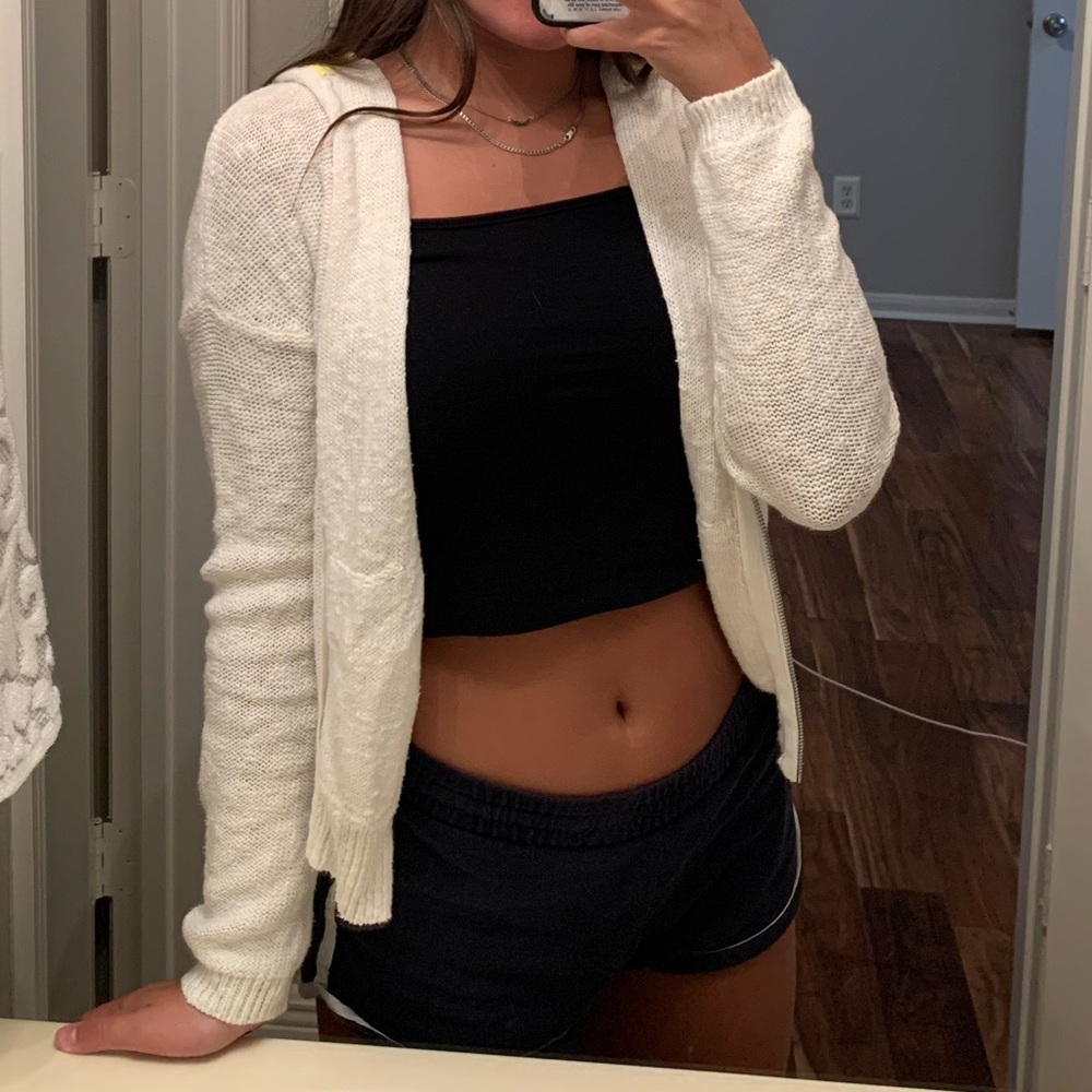 Textured Zip-up Jacket